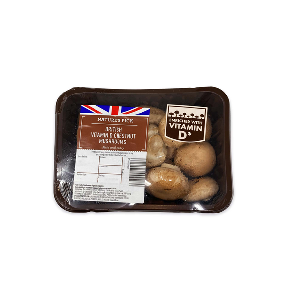 Nature's Pick Chestnut Mushrooms 250g