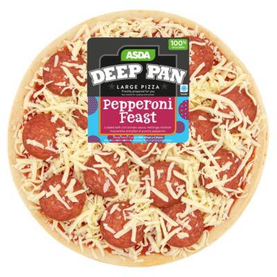 ASDA Large Deep Pan Pepperoni Feast (Typically 953g)