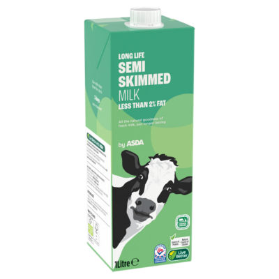 ASDA Long Life Semi Skimmed Milk