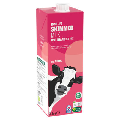 ASDA Long Life Skimmed Milk