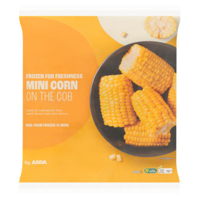 ASDA Frozen for Freshness Mini Corn On The Cob