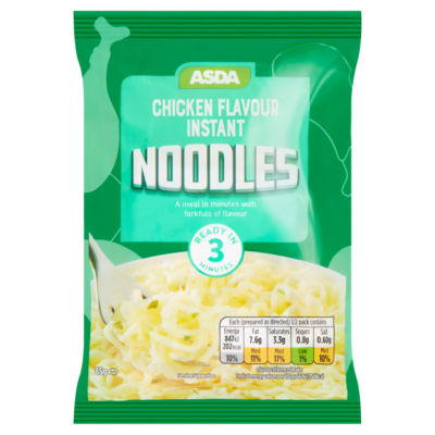 ASDA Chicken Flavour Instant Noodles 85g