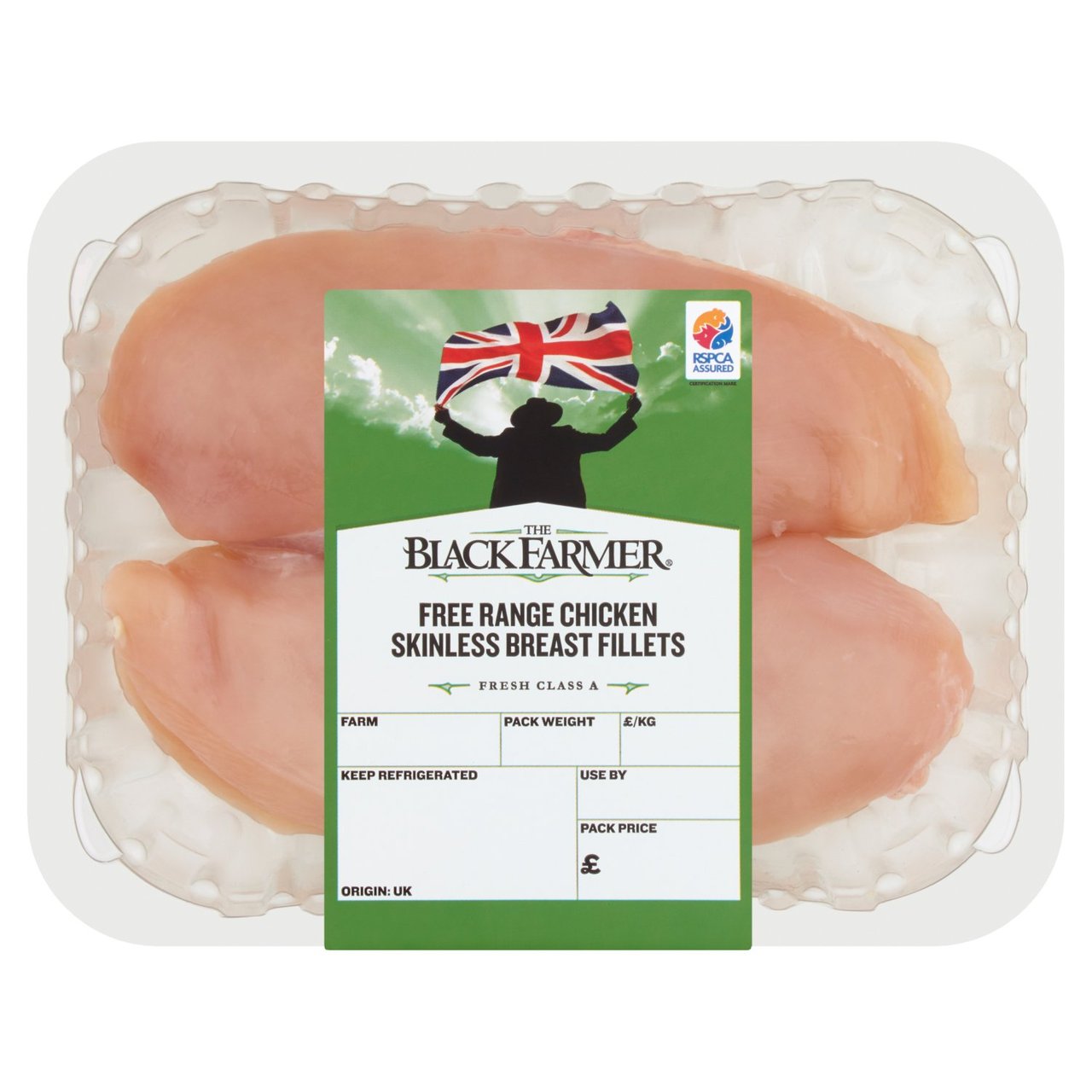 The Black Farmer Free Range Chicken Breast Fillets