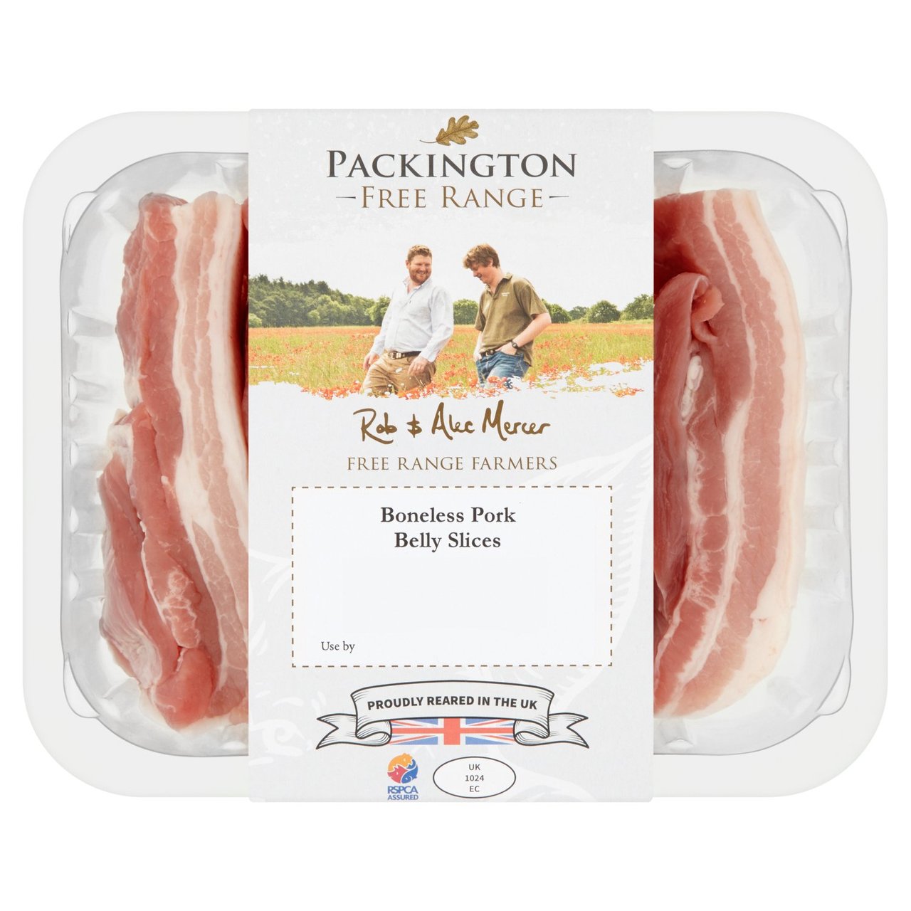 Packington Free Range Pork Belly Slices