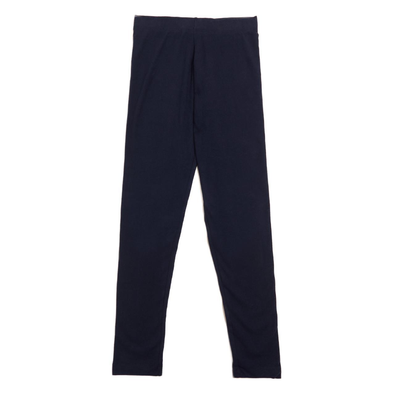 M&S Cotton Leggings with Stretch, 5-6 Years, Navy