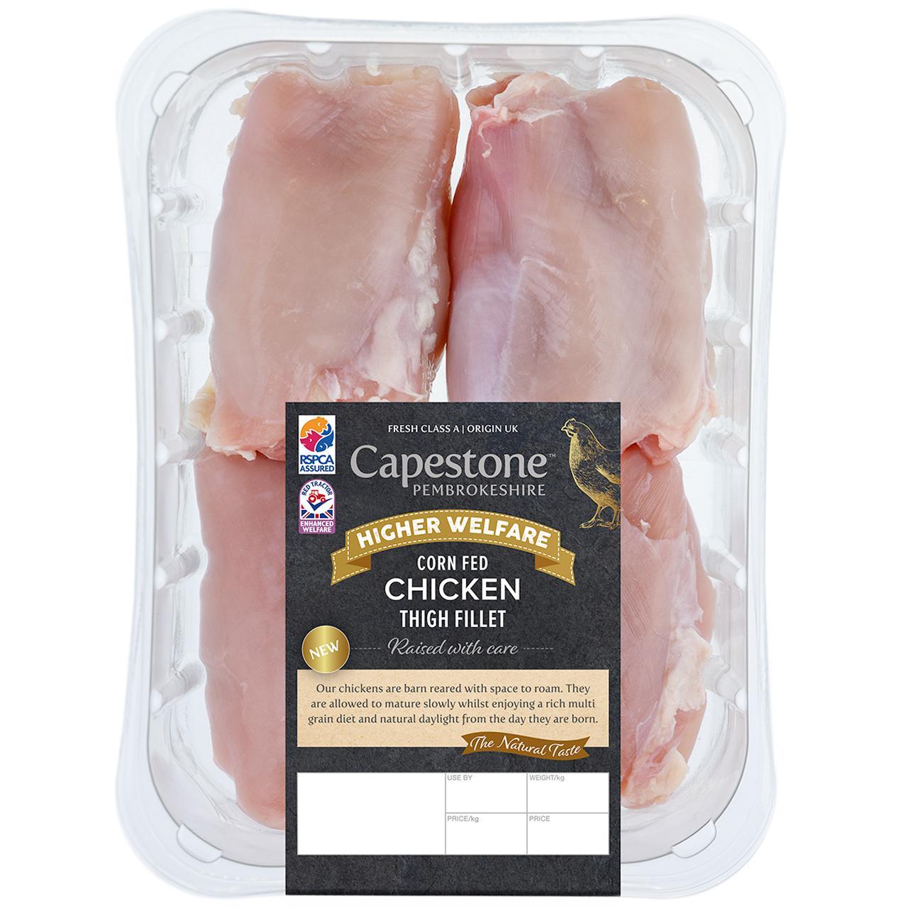 Capestone Higher Welfare Chicken Thigh Fillet