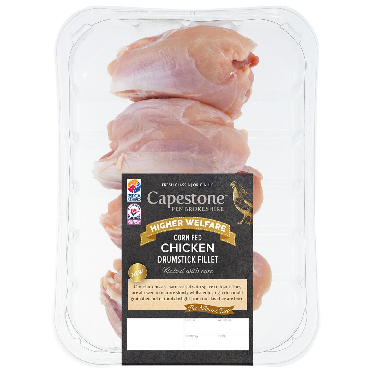 Capestone Higher Welfare Chicken Drumstick Fillet