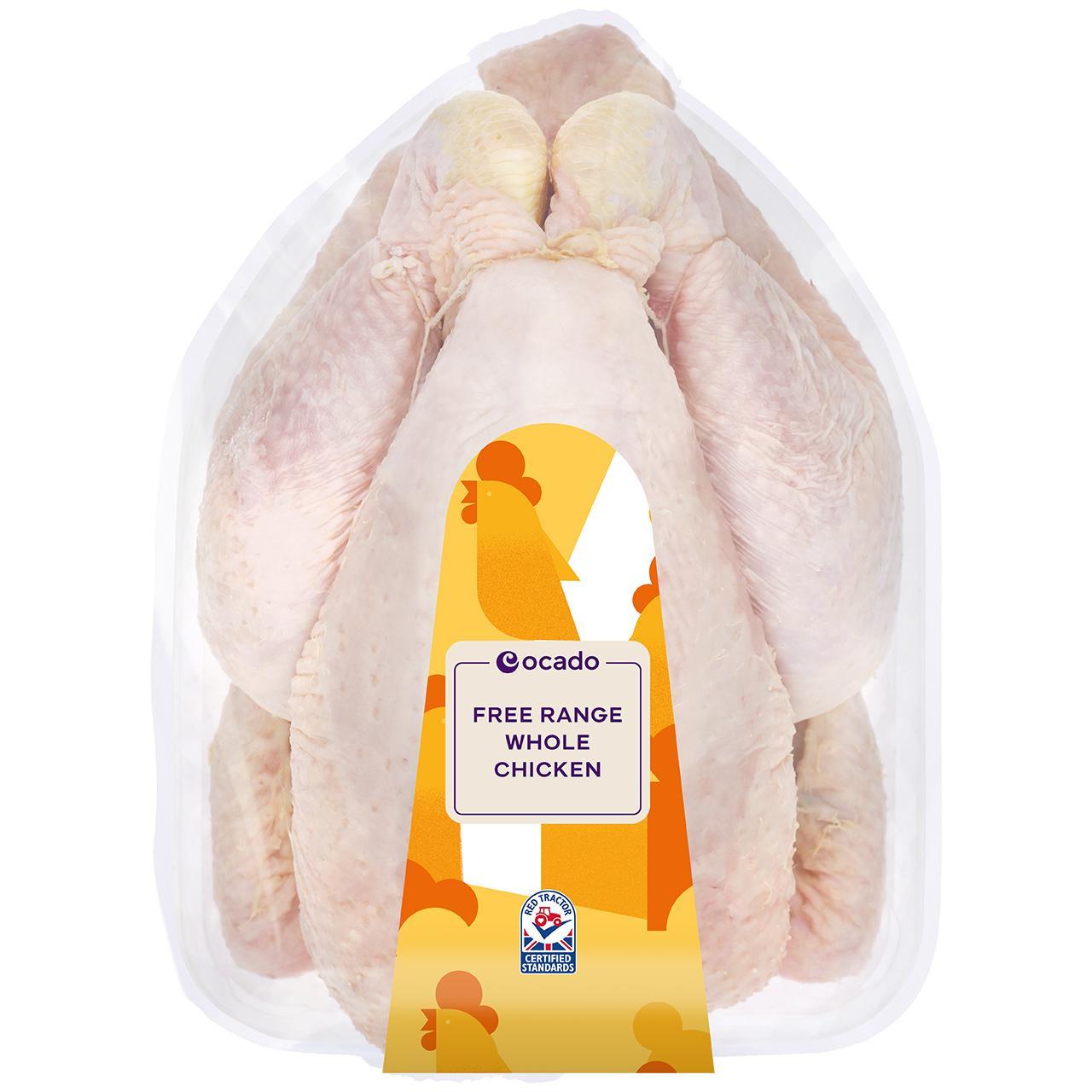 Ocado Free Range Whole Chicken