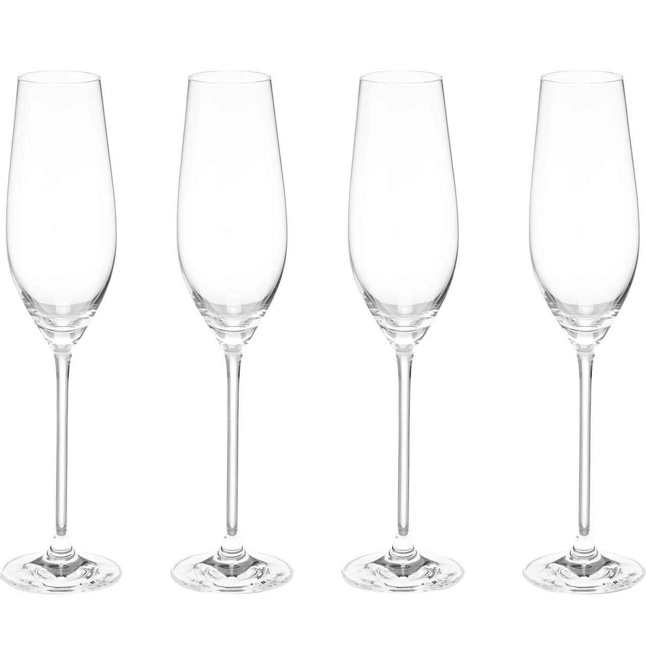 M&S Maxim Crystal Champagne Flutes Set