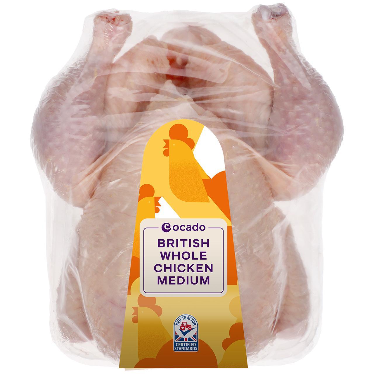 Ocado British Whole Chicken Medium