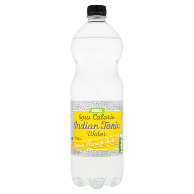 ASDA Indian Tonic Water with a Lemon Flavour Twist 1 Litre