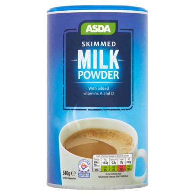 ASDA Skimmed Milk Powder 340g