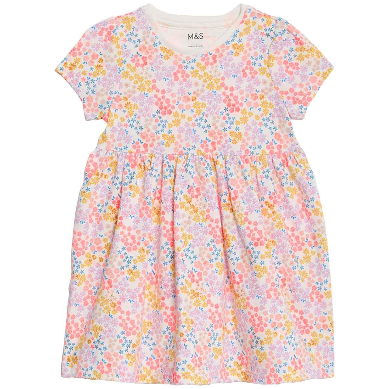 M&S Ditsy Dress, 18-24 Months