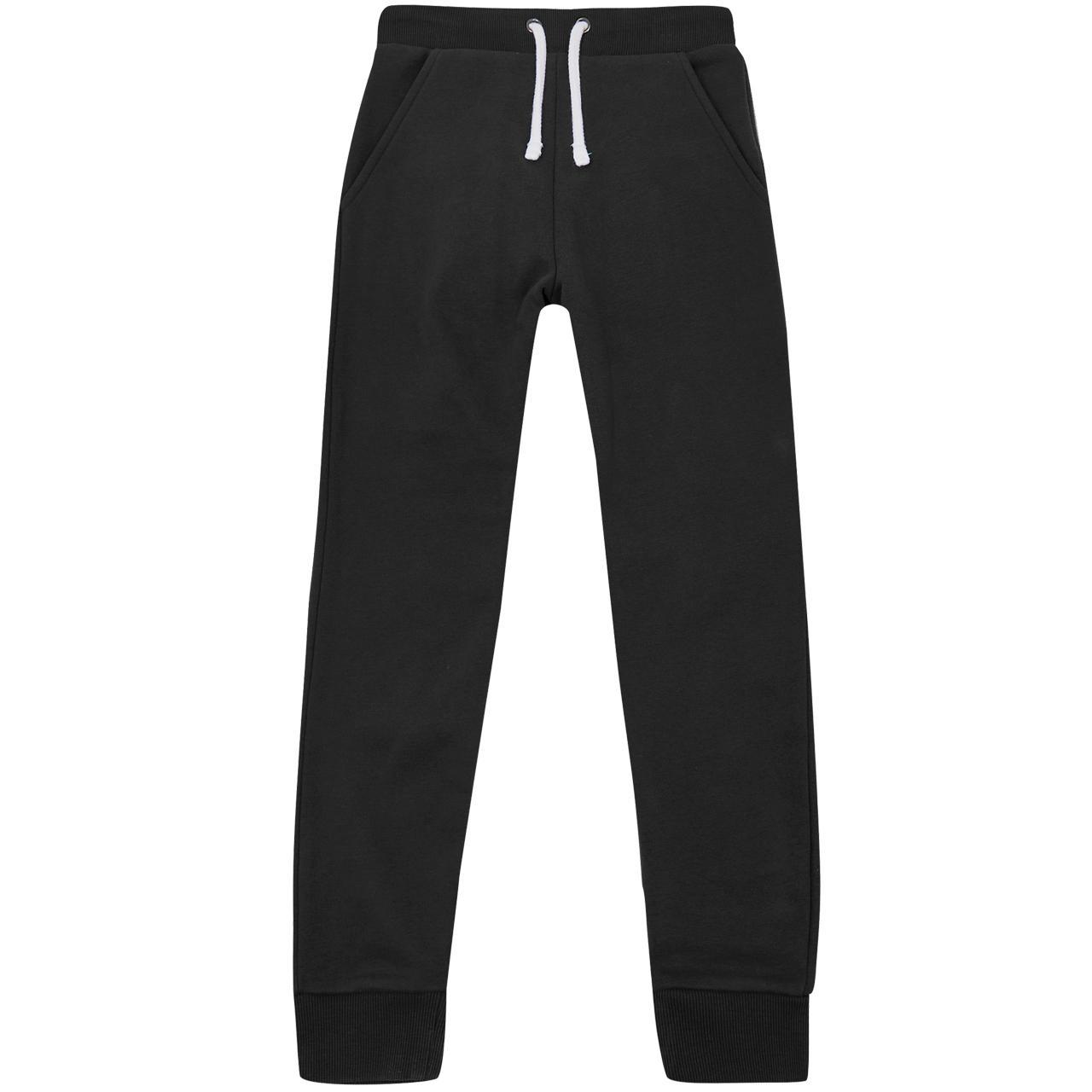 M&S Unisex Joggers, 10-11 Years, Black