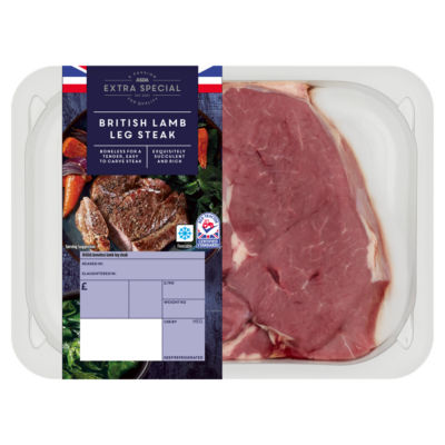 ASDA Extra Special British Lamb Leg Steak