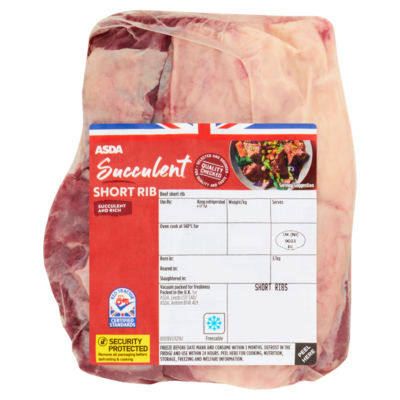 ASDA Succulent Short Rib (Typically 0.6kg)