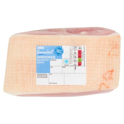 ASDA Succulent Unsmoked Gammon Joint (Typically 1.8kg)