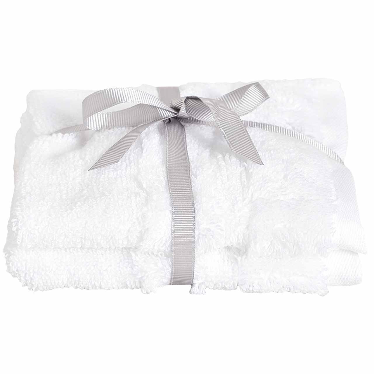 M&S Collection Ultimate Turkish Cotton Face Towels, White, 2 Pack