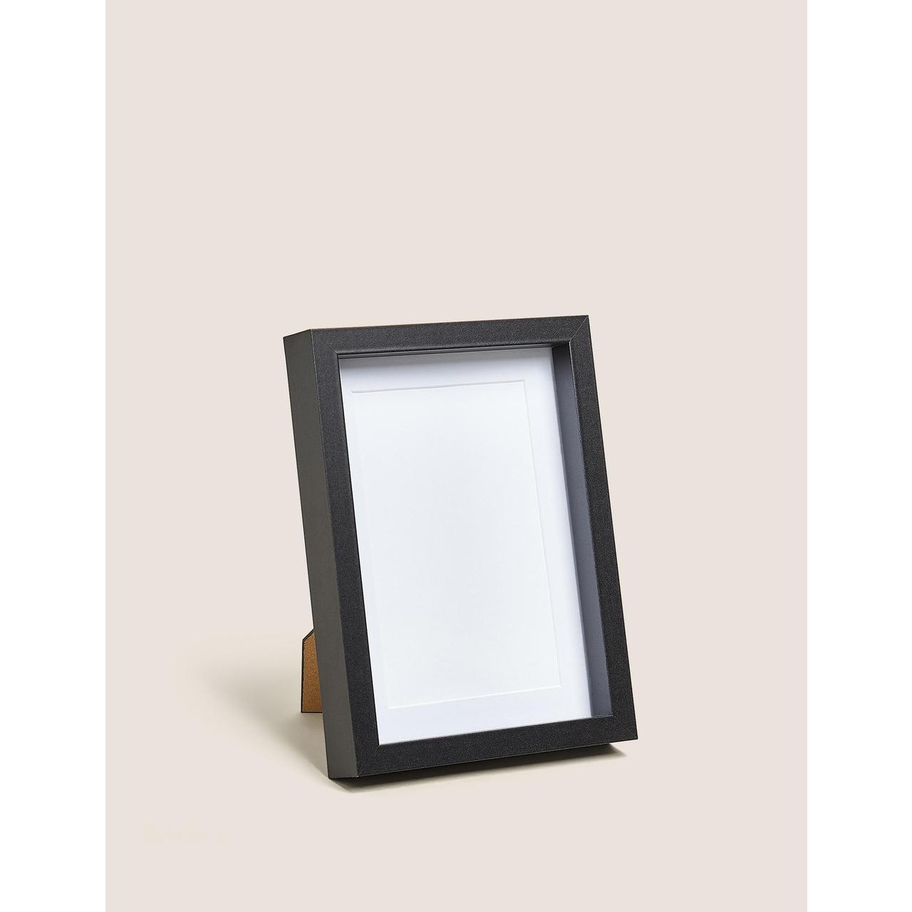 M&S 4x6 Single Photo Frame, Black