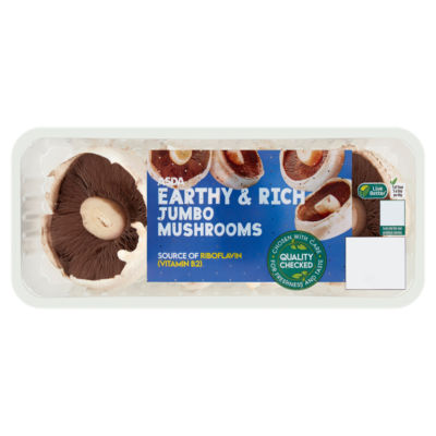 ASDA Earthy & Rich Jumbo Mushrooms