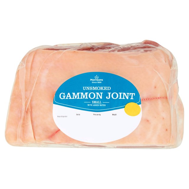 Morrisons Small Unsmoked Natural Gammon Joint Typically: 1.55kg