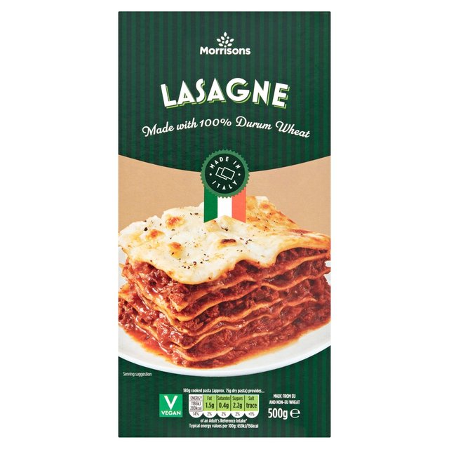 Morrisons Lasagne Sheets 500g