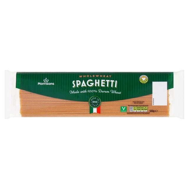 Morrisons Wholewheat Spaghetti 500g