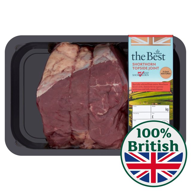 Morrisons The Best Traditional British Beef Topside Joint  Typically: 1.5kg