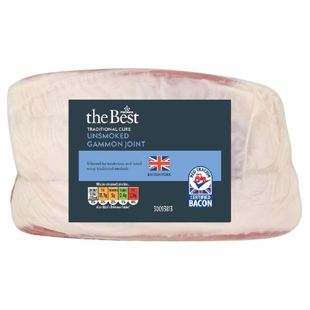 	The Best Traditionally Cured Unsmoked Gammon Joint 1.25 Kg- 1.6Kg Typically: 1.42kg