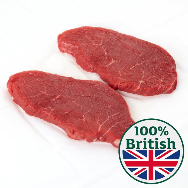 Market Street British Beef Frying Steak Typically: 0.275kg