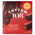 Rhythm 108 Vegan Hazelnut Praline Dark Chocolate Bars 3x33g