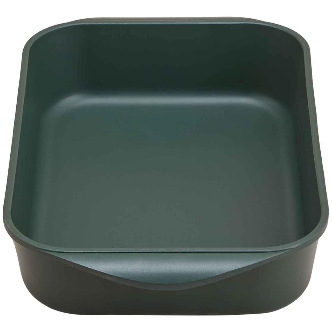 M&S Large Cast Aluminium Roaster, Dark Green