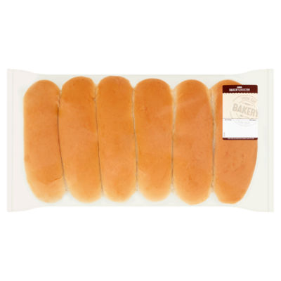 ASDA Baker's Selection Big Eat Finger Rolls