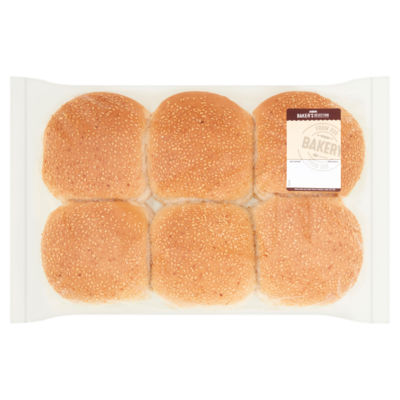 ASDA Baker's Selection Big Eat Burger Rolls