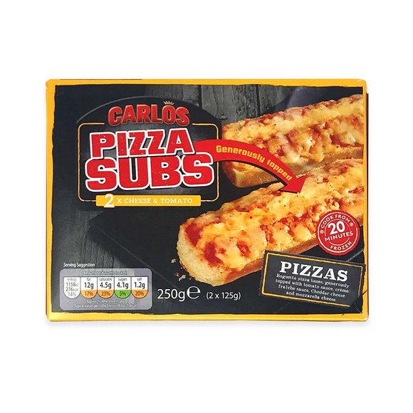 Carlos Pizza Subs 250g (2x125g)