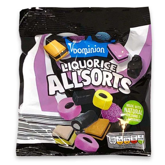 Dominion Liquorice Allsorts 230g