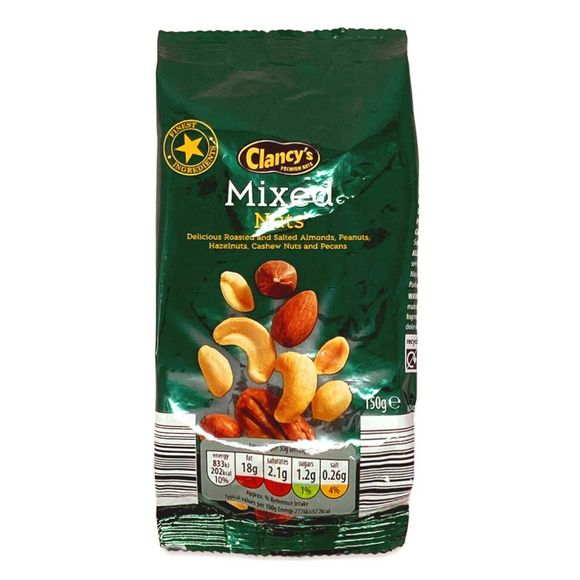 Clancy's Mixed Nuts 150g