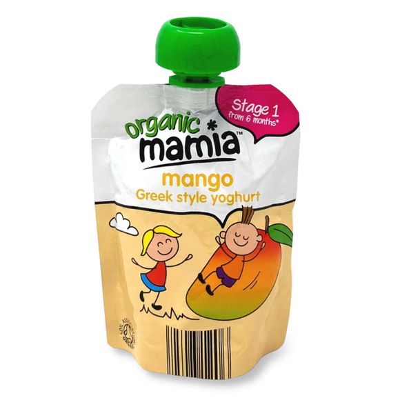 Mamia Organic Mango Greek Style Yoghurt 90g