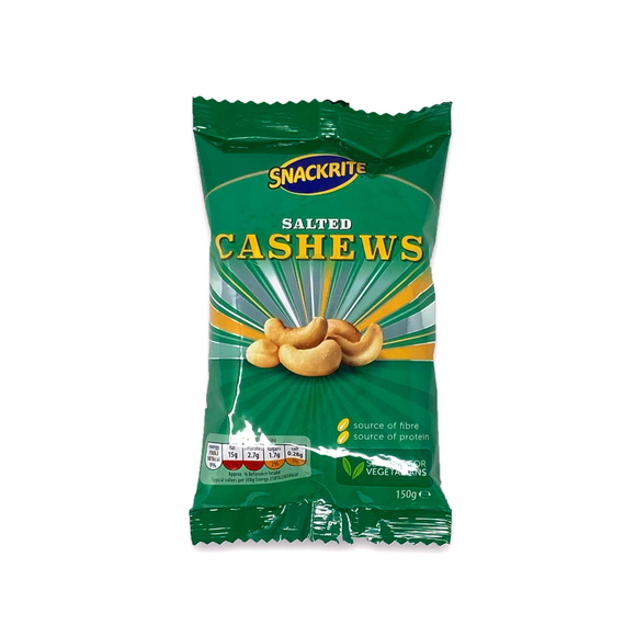 Snackrite Salted Cashews 150g