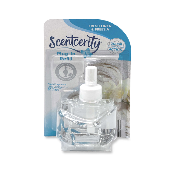 Scentcerity Refills Plug In - Fresh Linen & Freesia 20ml