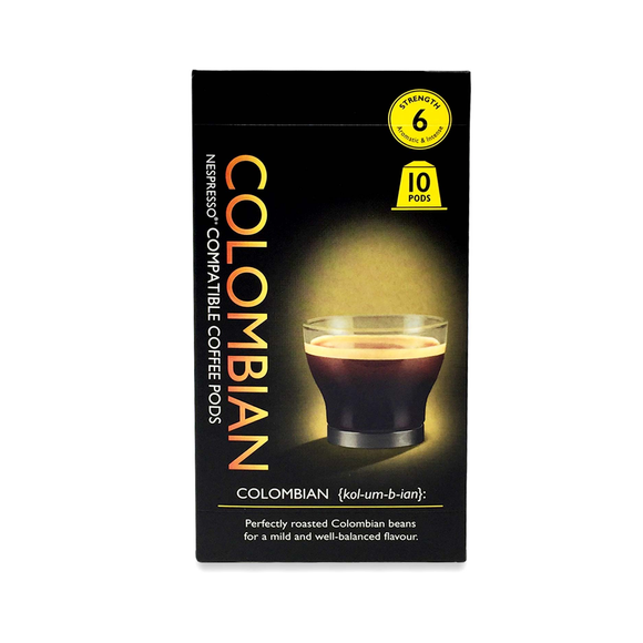 Alcafé Columbian Coffee Pods 50g