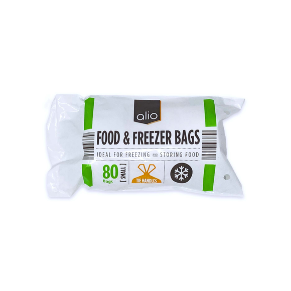 Alio Food & Freezer Bags - Small 80 Pack