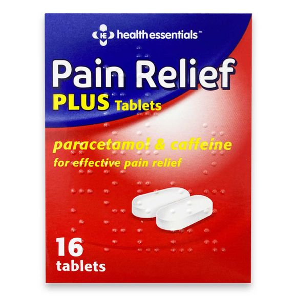 Health Essentials Pain Relief Plus 16 Pack