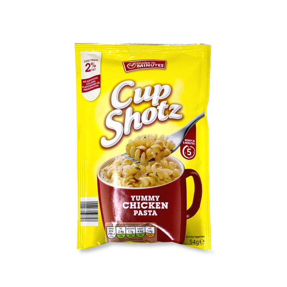 Make In Minutes Cup Shotz Yummy Chicken Pasta 54g