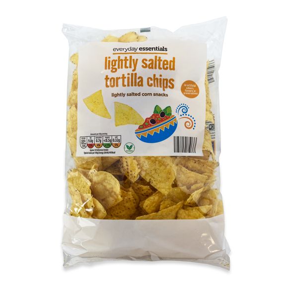 Everyday Essentials Lightly Salted Tortilla Chips 200g