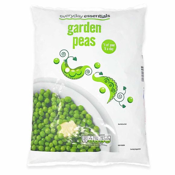 Everyday Essentials Garden Peas 907g