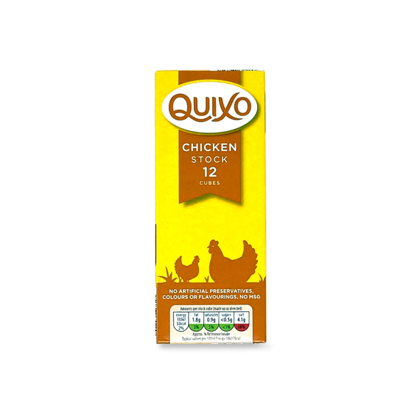 Quixo Chicken Stock 12 Cubes 120g