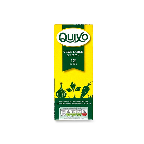 Quixo Vegetable Stock 12 Cubes 120g