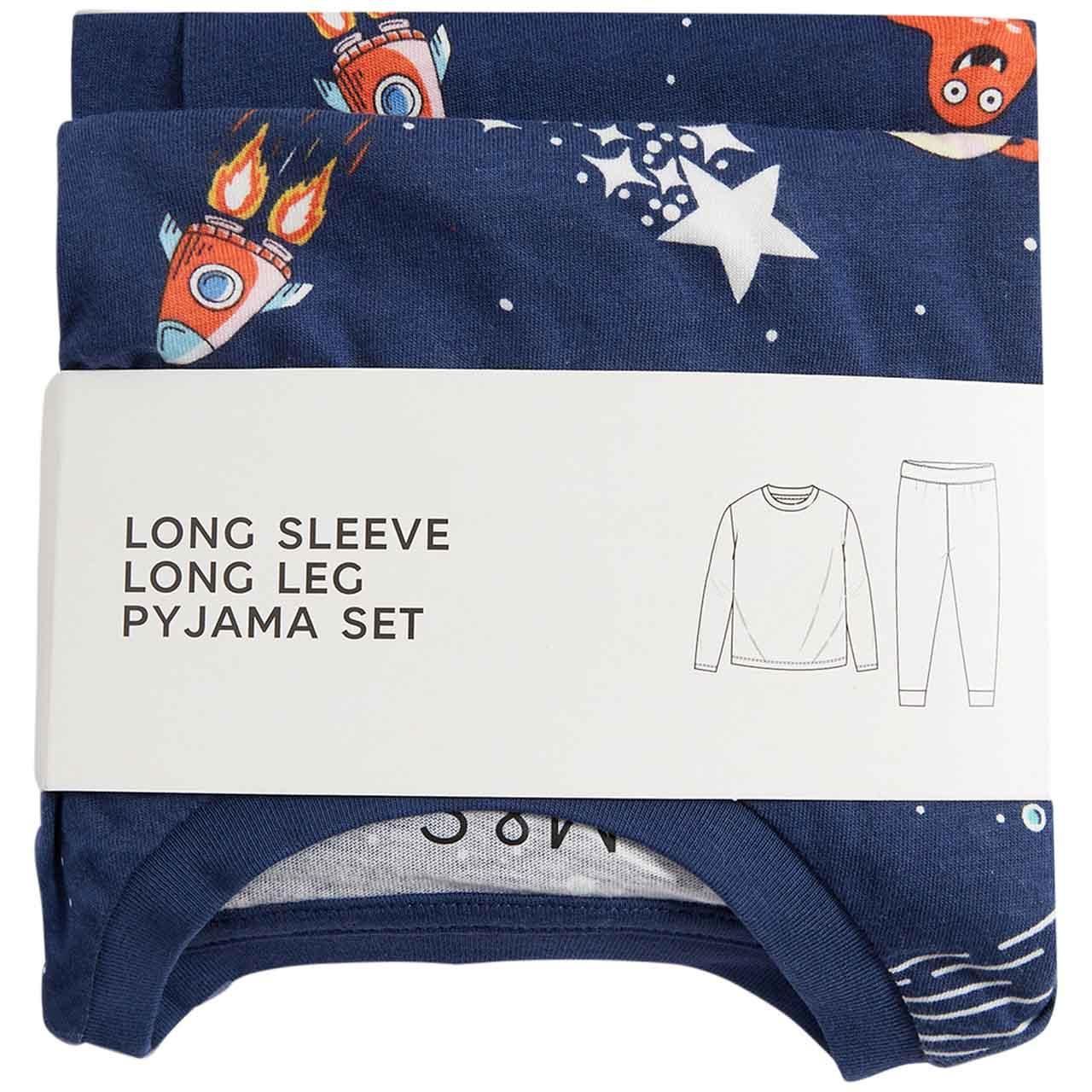 M&S Space Pyjamas, 2-3 Years