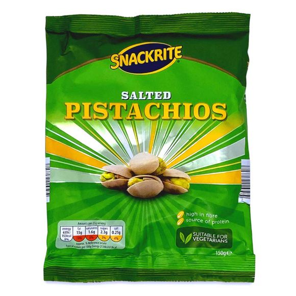 Snackrite Salted Pistachios 150g